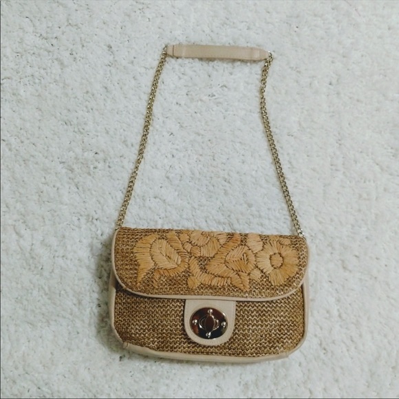 Express Handbags - Express Straw Mini Purse